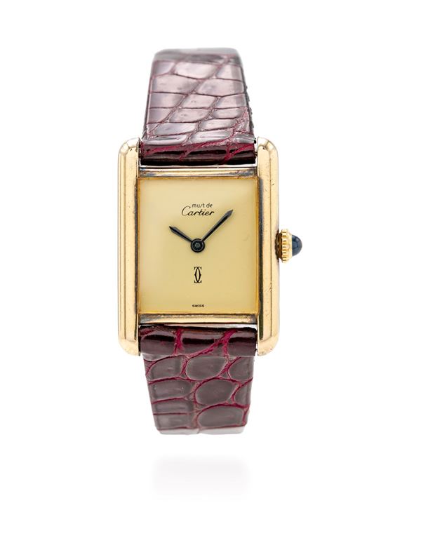 Cartier “Pasha” gran data in acciaio