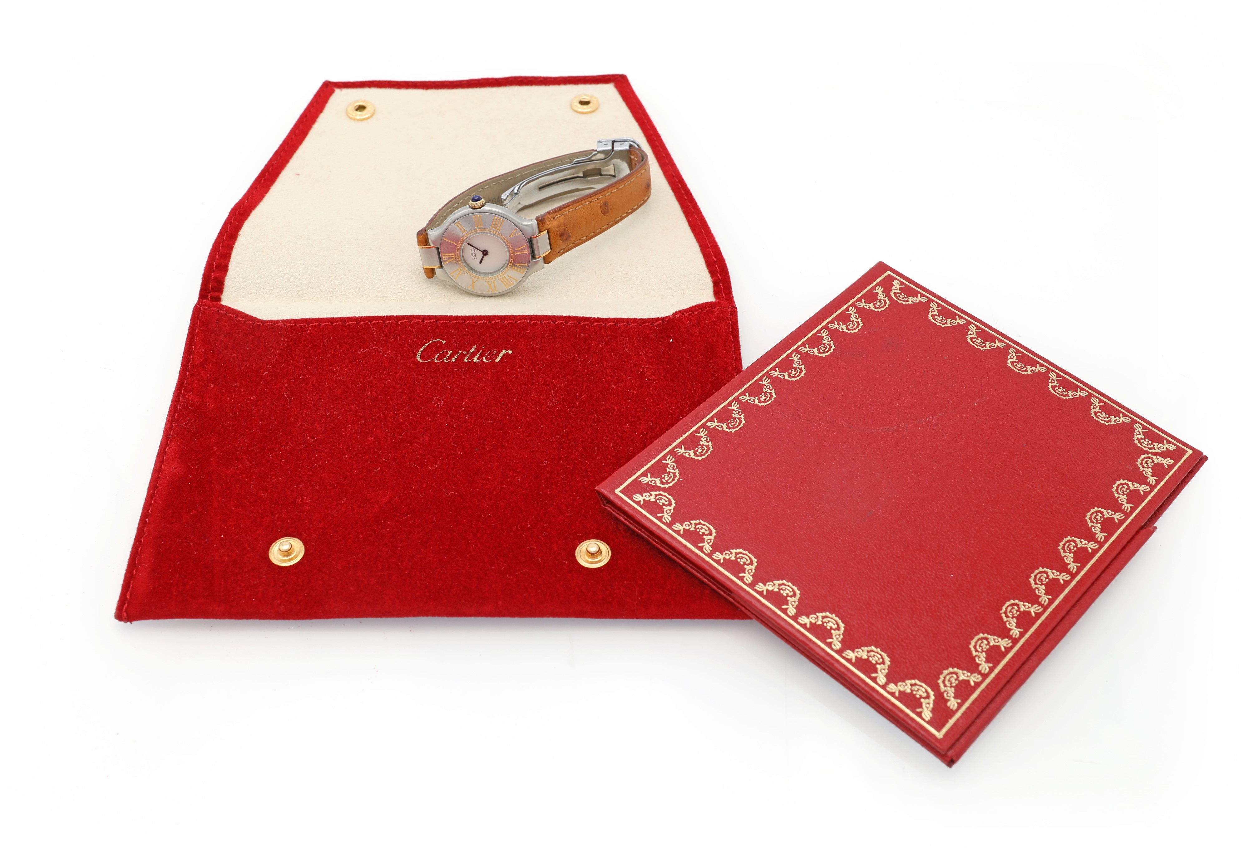 Cartier must de Cartier 21 in acciaio ed oro