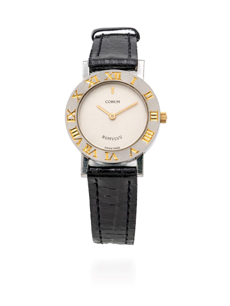 Corum Romulus in acciaio ed oro