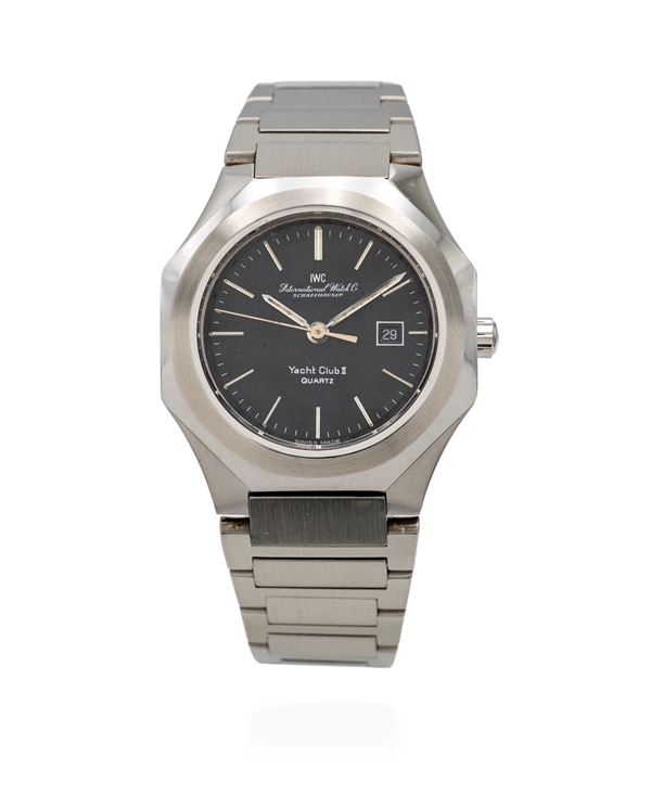 IWC Shaffhausen modello “YACT CLUB II“ in acciaio