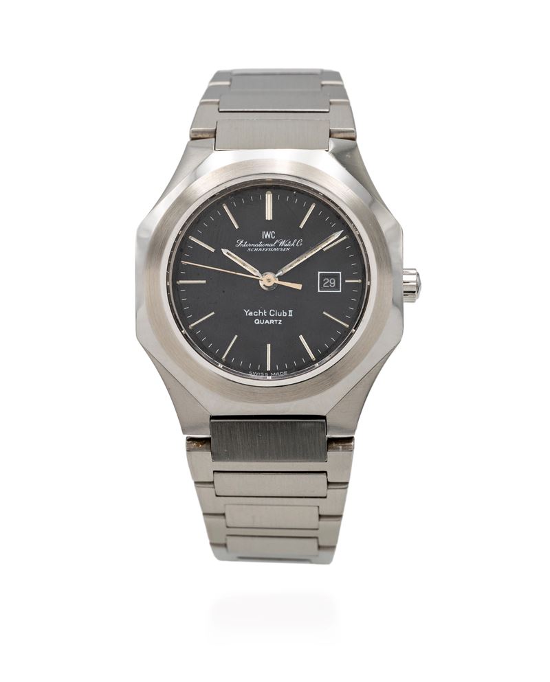IWC Shaffhausen modello “YACT CLUB II“ in acciaio