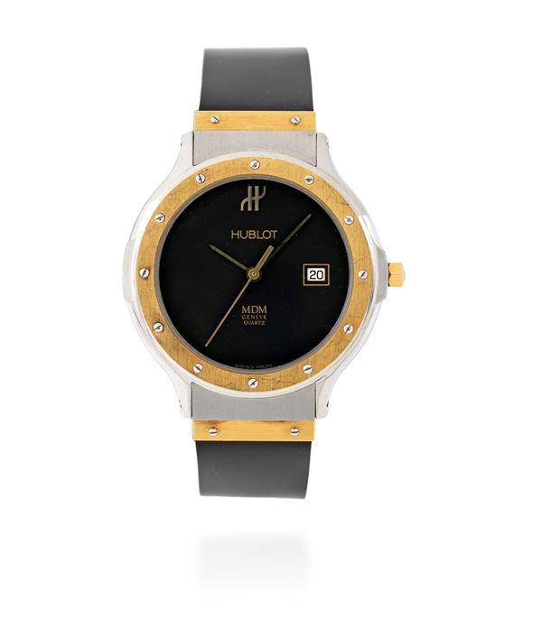 Hublot lady MDM in acciaio ed oro