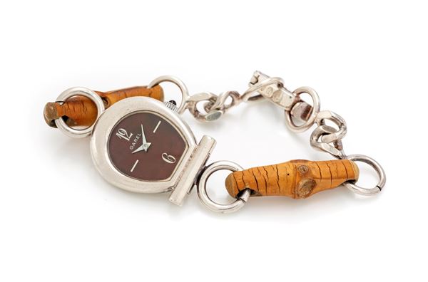 Orologio Garel modello “BAMBOO” in argento