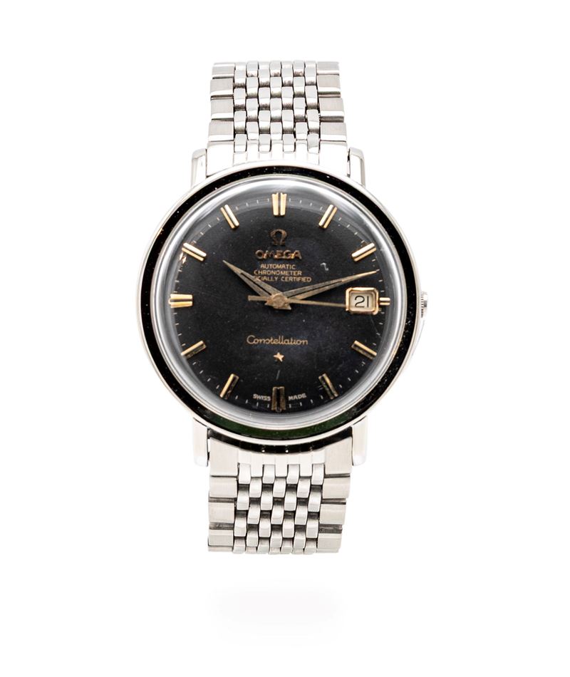 Omega Constellation in acciaio
