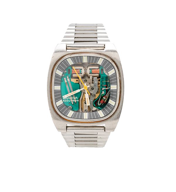 Bulova Accutron in acciaio