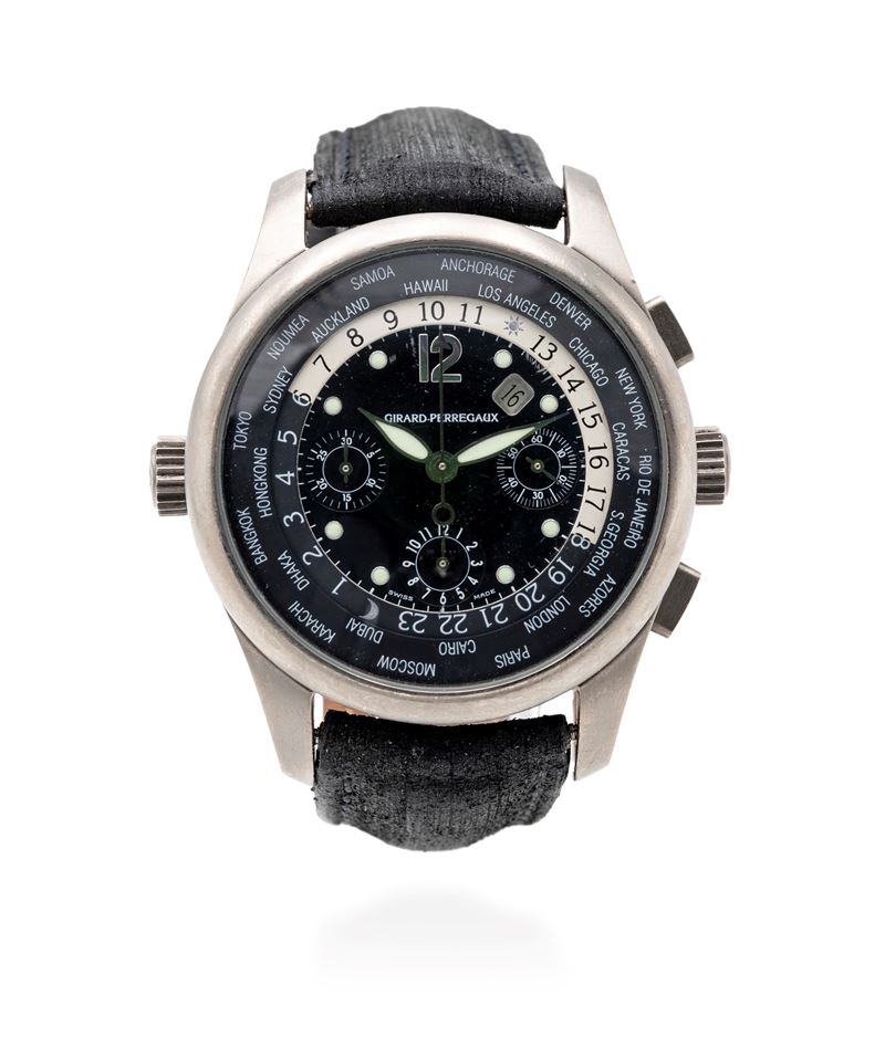 Girard Perregaux "Ore del mondo" in titanio