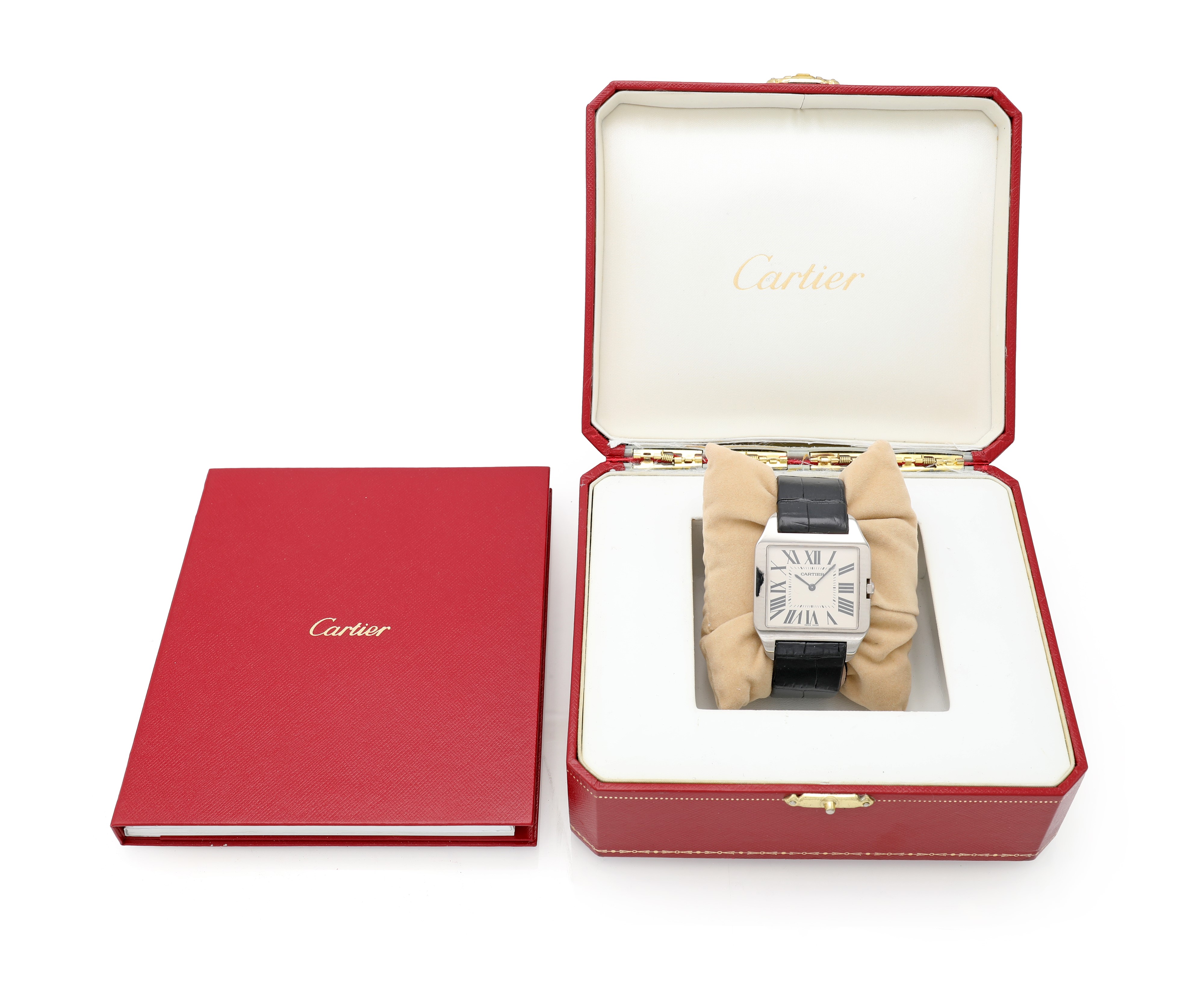Cartier, Santos Dumont in oro bianco 750/000
