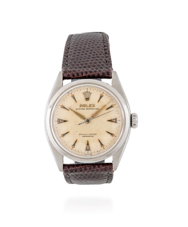ROLEX “BUBBLE BACK”  (anni '50/'60)  - Asta Importanti Orologi da Polso e da Tasca - Casa d'Aste Arcadia