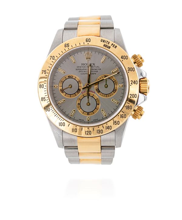 Rolex Daytona in acciaio ed oro  (anni 2000)  - Auction Important Wristwatches and Pocket Watches - Casa d'Aste Arcadia