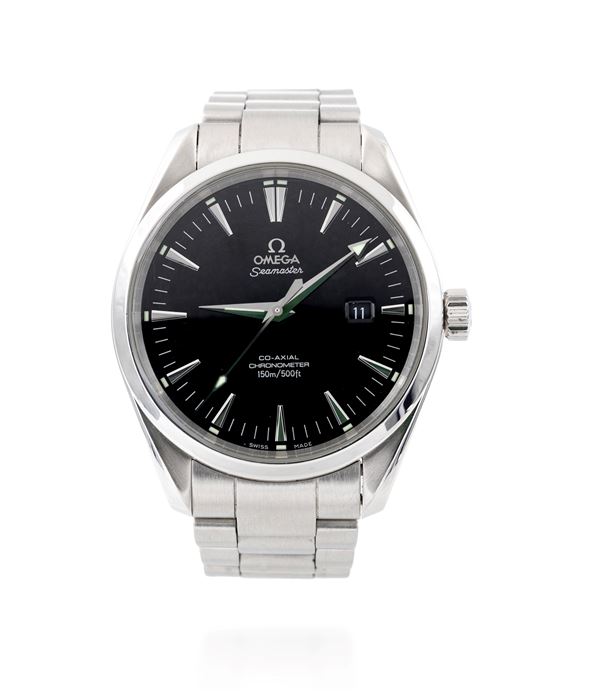Omega seamaster acqua terra 150 mt. in acciaio
