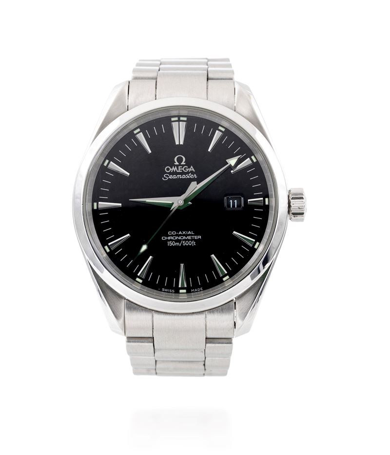 Omega seamaster acqua terra 150 mt. in acciaio