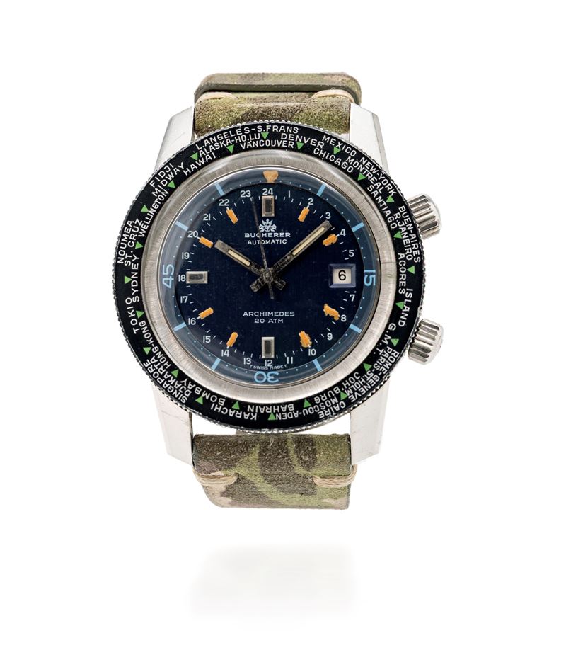 Bucherer "ore del mondo", due corone in acciaio