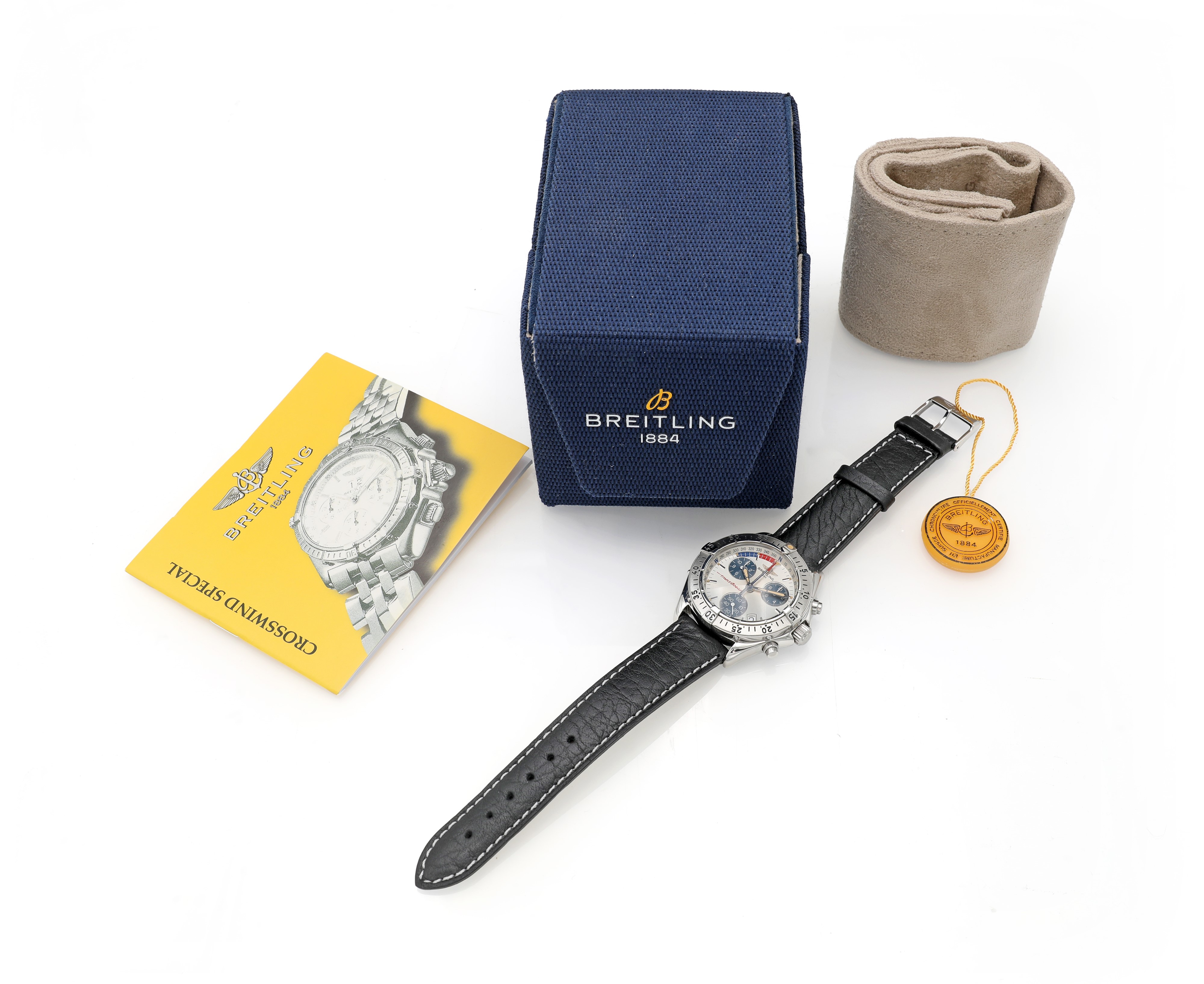 Breitling, Cronografo Transocean 100 m Ref. A53040.1 in acciaio con movimento al quarzo caliber B...