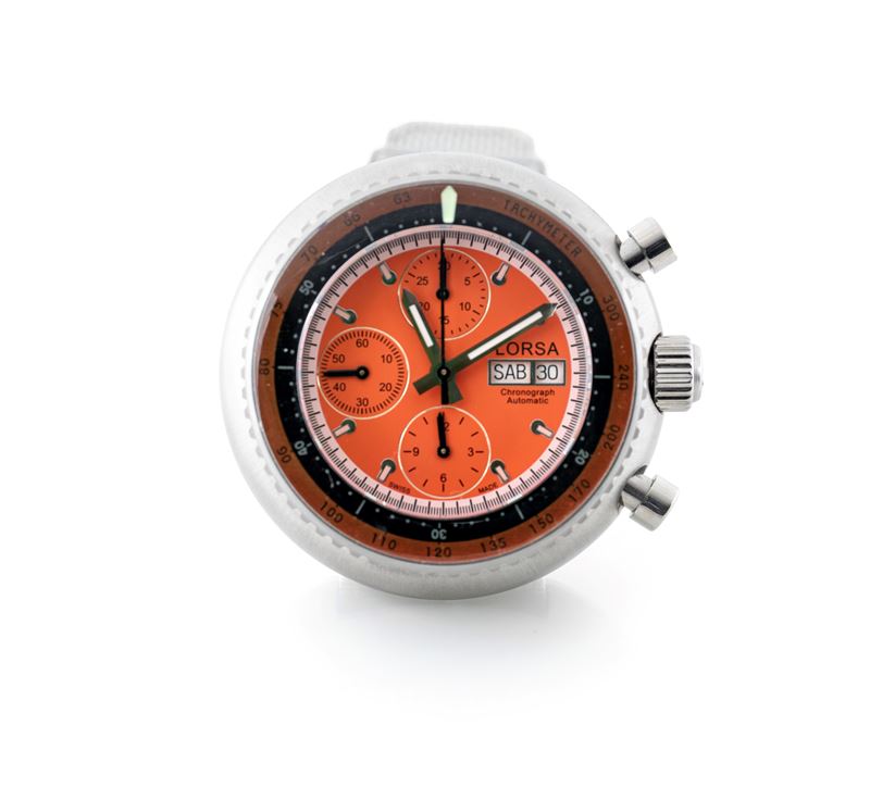 Valjoux cal. 7750, Lorsa Crono Diver 500 m in acciaio