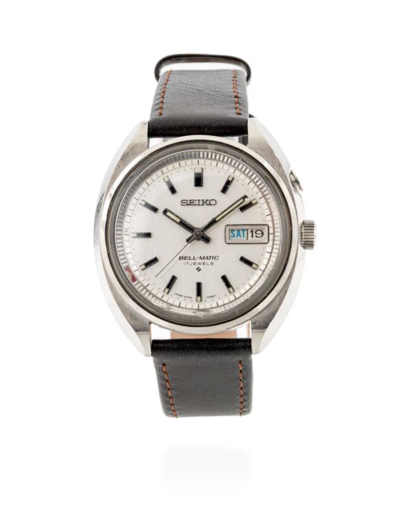 Seiko Bellmatic weekdater in acciaio