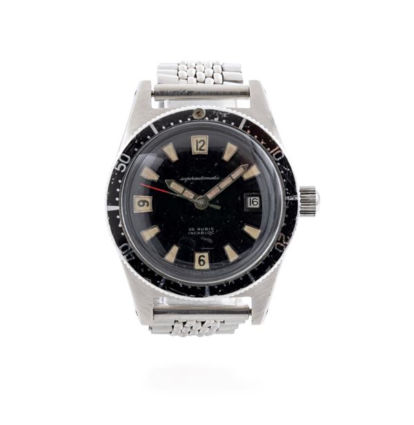Diver superautomatic in acciaio