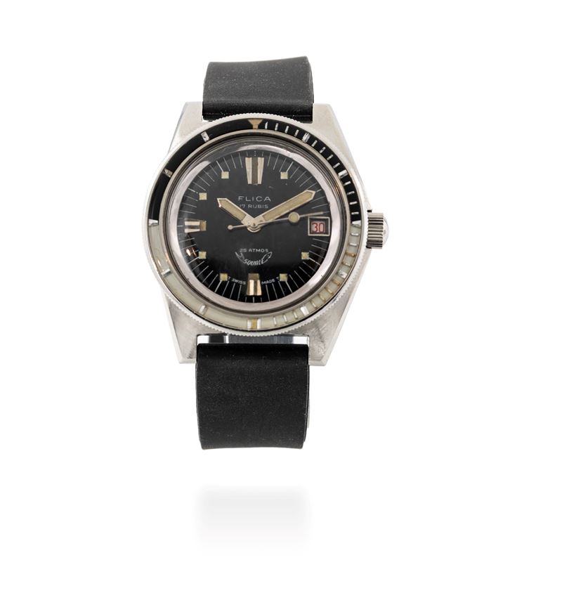 Diver Squale Flica in acciaio