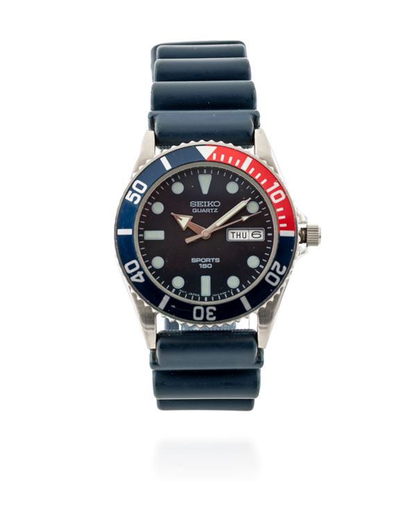 Diver Seiko Sports 150 mt. in acciaio.