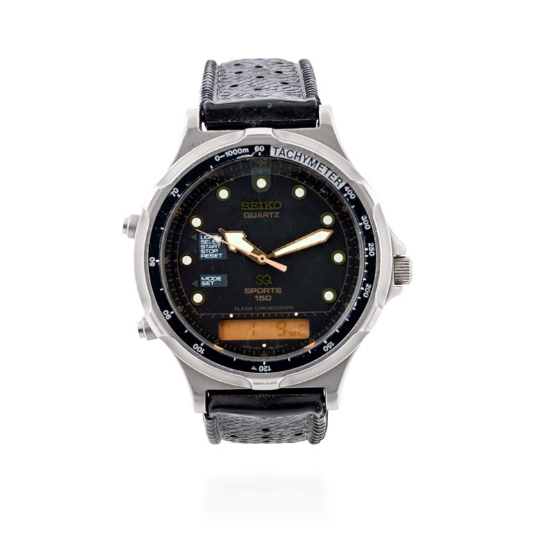 Seiko Adventurer SQ Sport in acciaio
