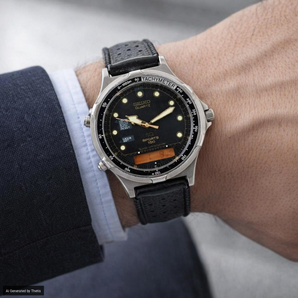 Seiko Adventurer SQ Sport in acciaio