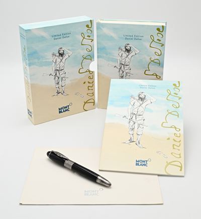 Montblanc, Writers Edition Daniel Defoe 2014 – Penna stilografica in resina con particolari argen...