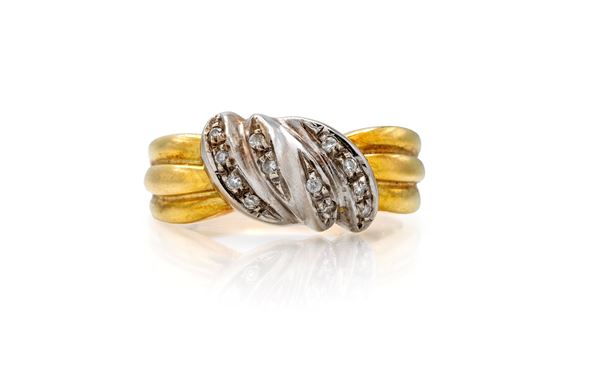 Anello in oro e brillanti