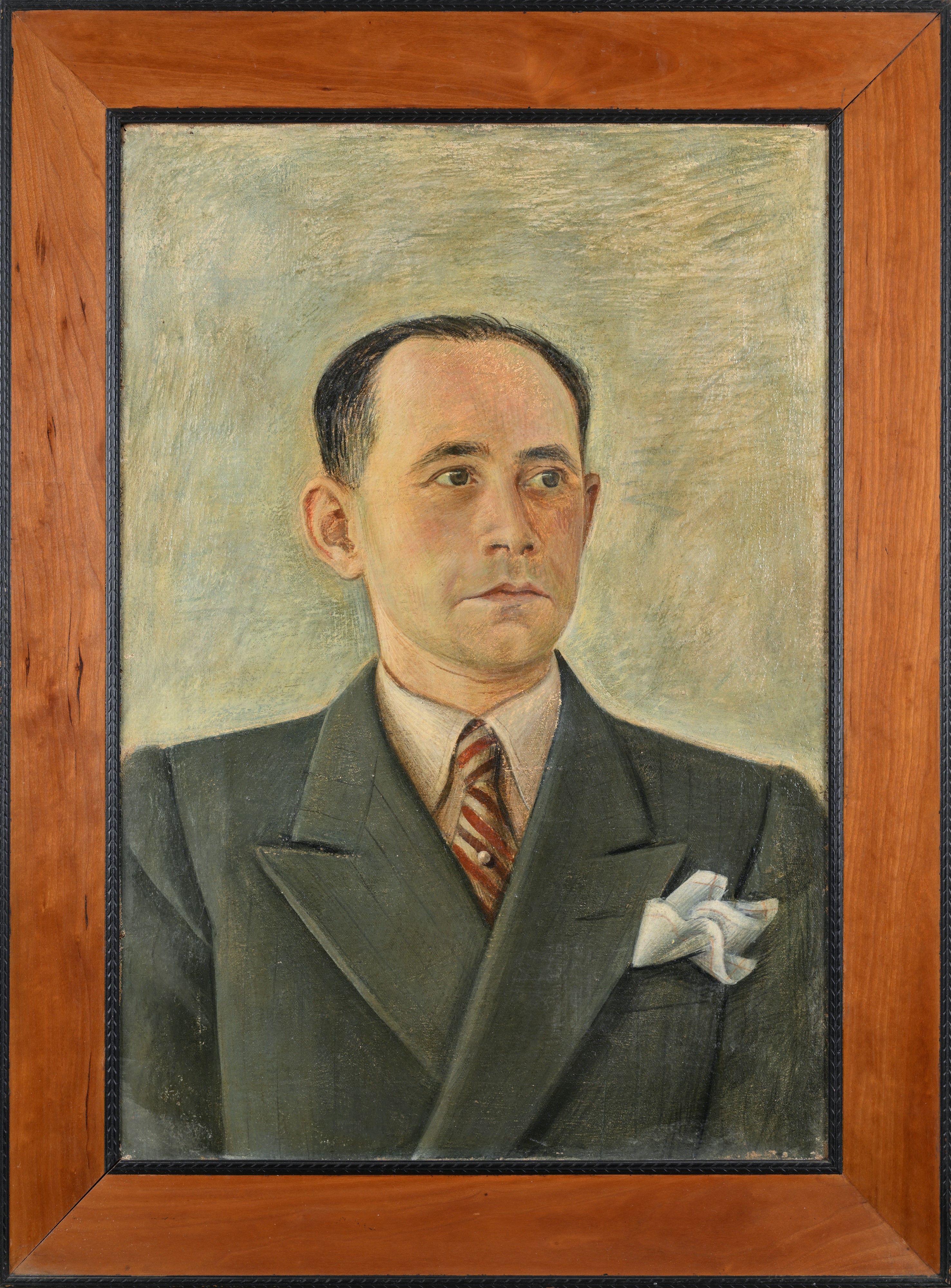 Luigi Filocamo - Due ritratti, olio su tela (1944)