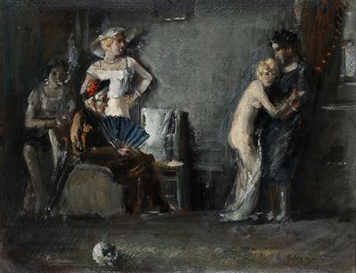 Figure in un interno