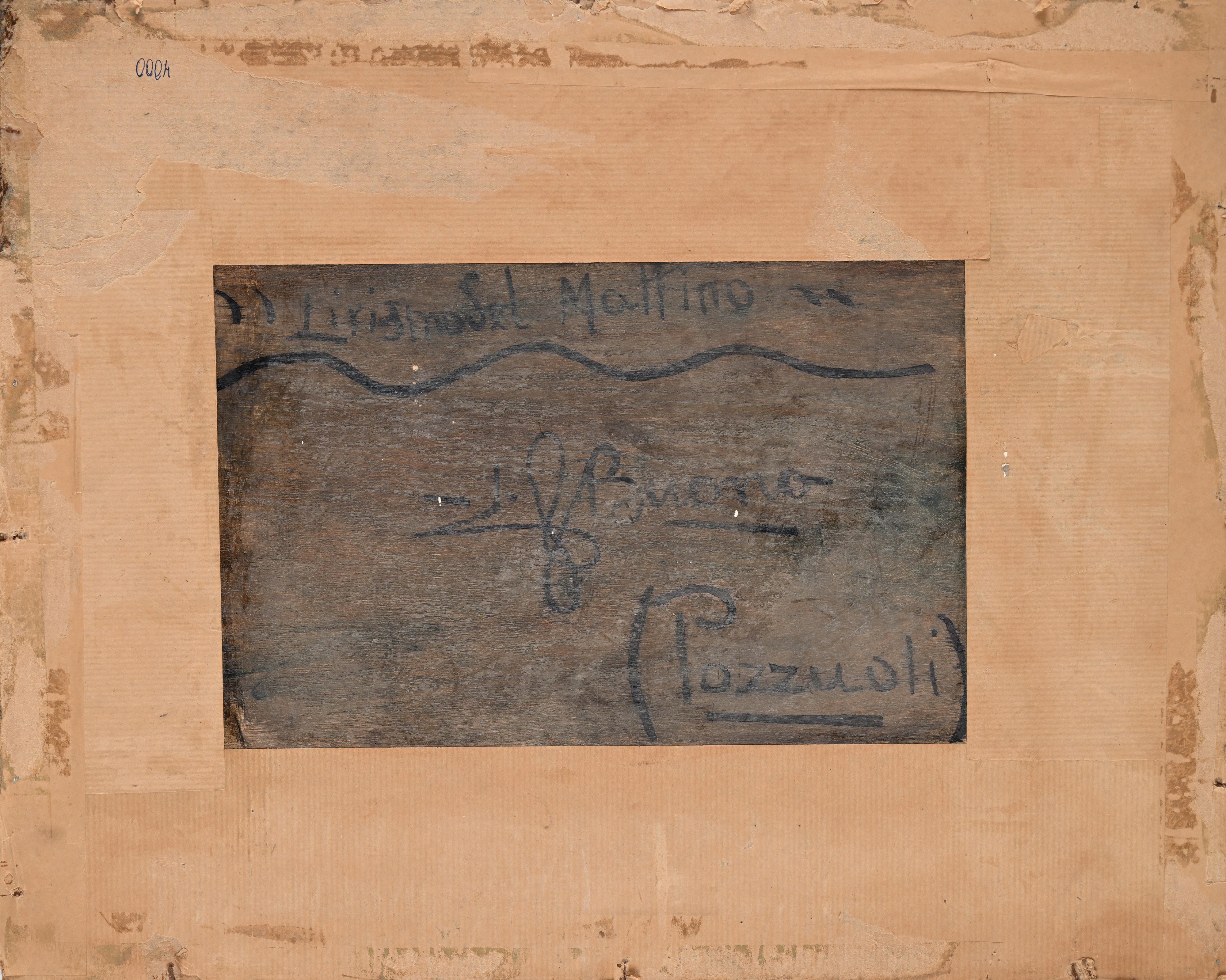 Leon Giuseppe Buono - Lirismo del Mattino, olio su legno