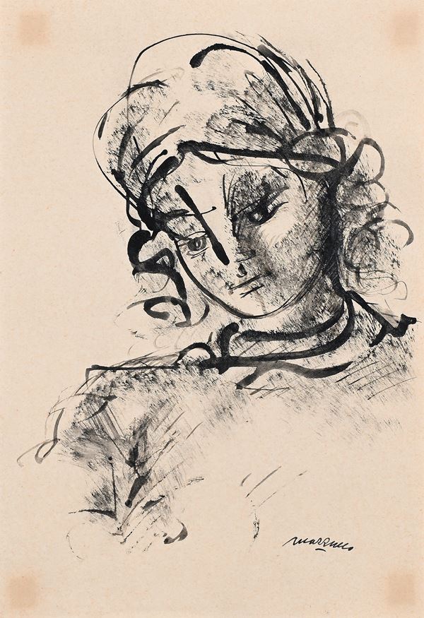 Giuseppe Mazzullo - Ritratto di donna