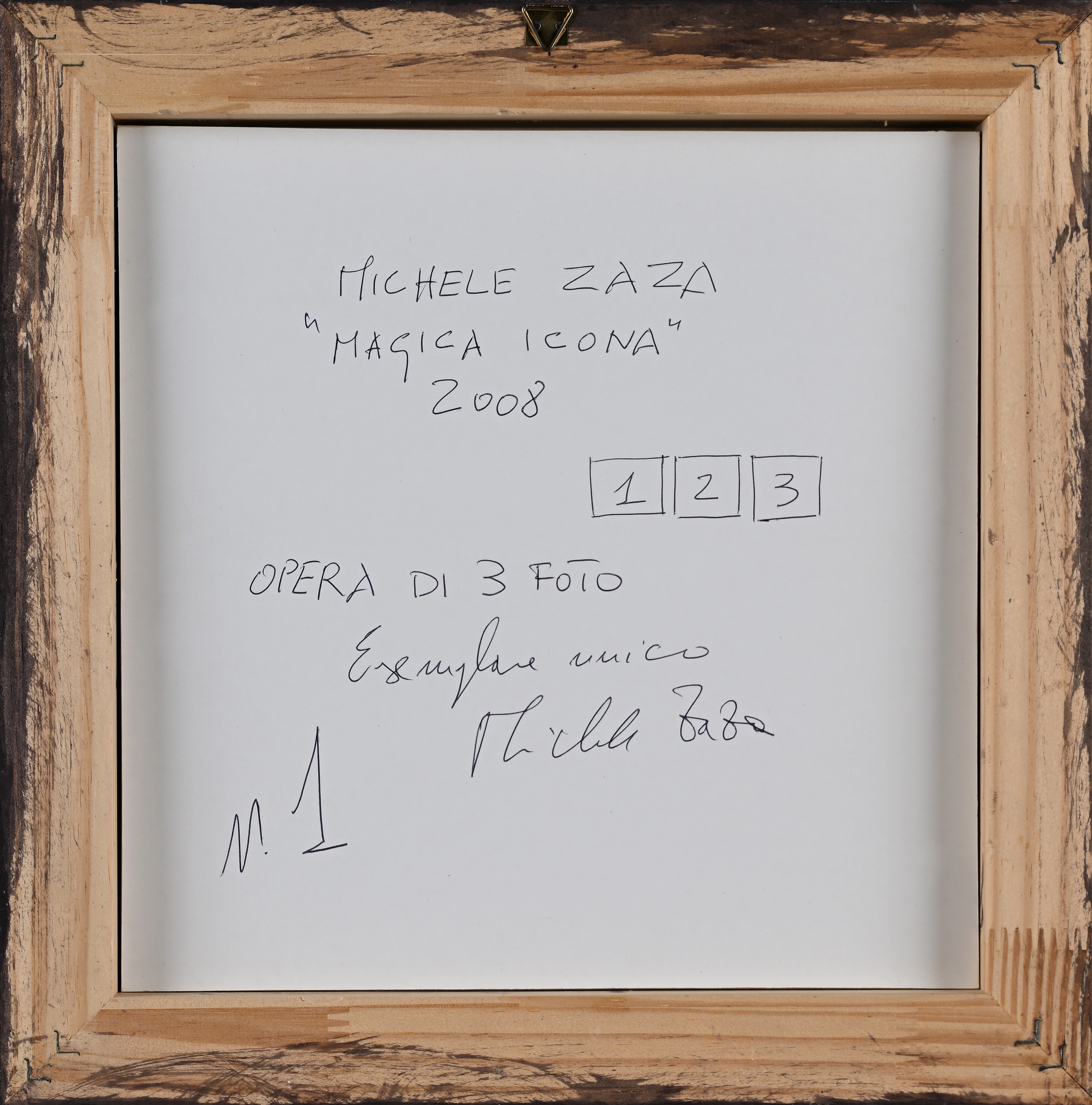 Michele Zaza - Magica Icona (trittico fotografico)