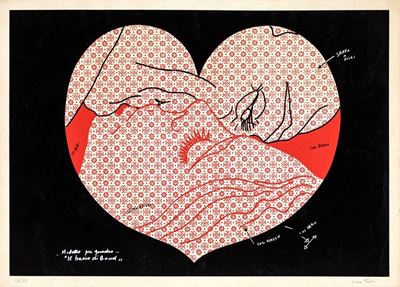 Modello per Quadro il Bacio di Bond
