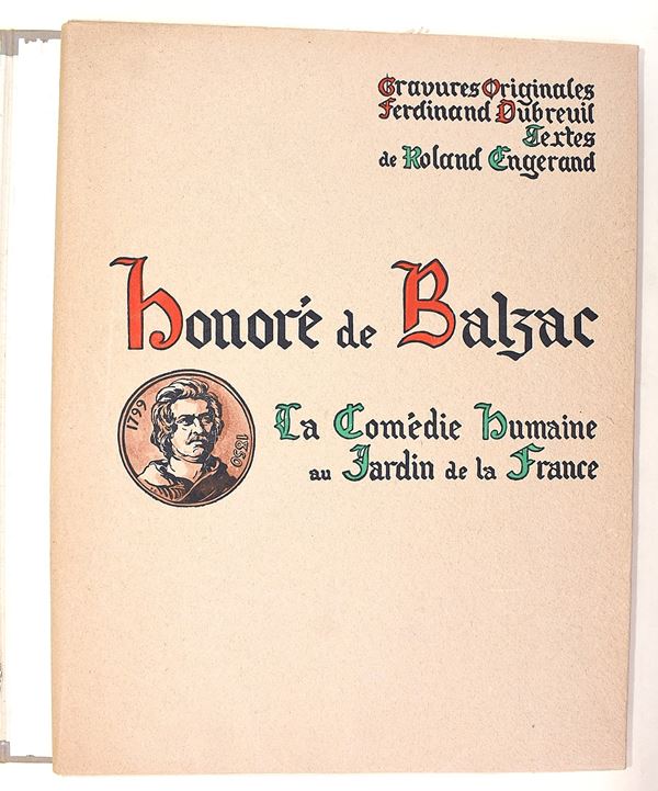 de Balzac, Honoré:  La Comédie humaine au Jardin de la France, 1949 - n. 285/350