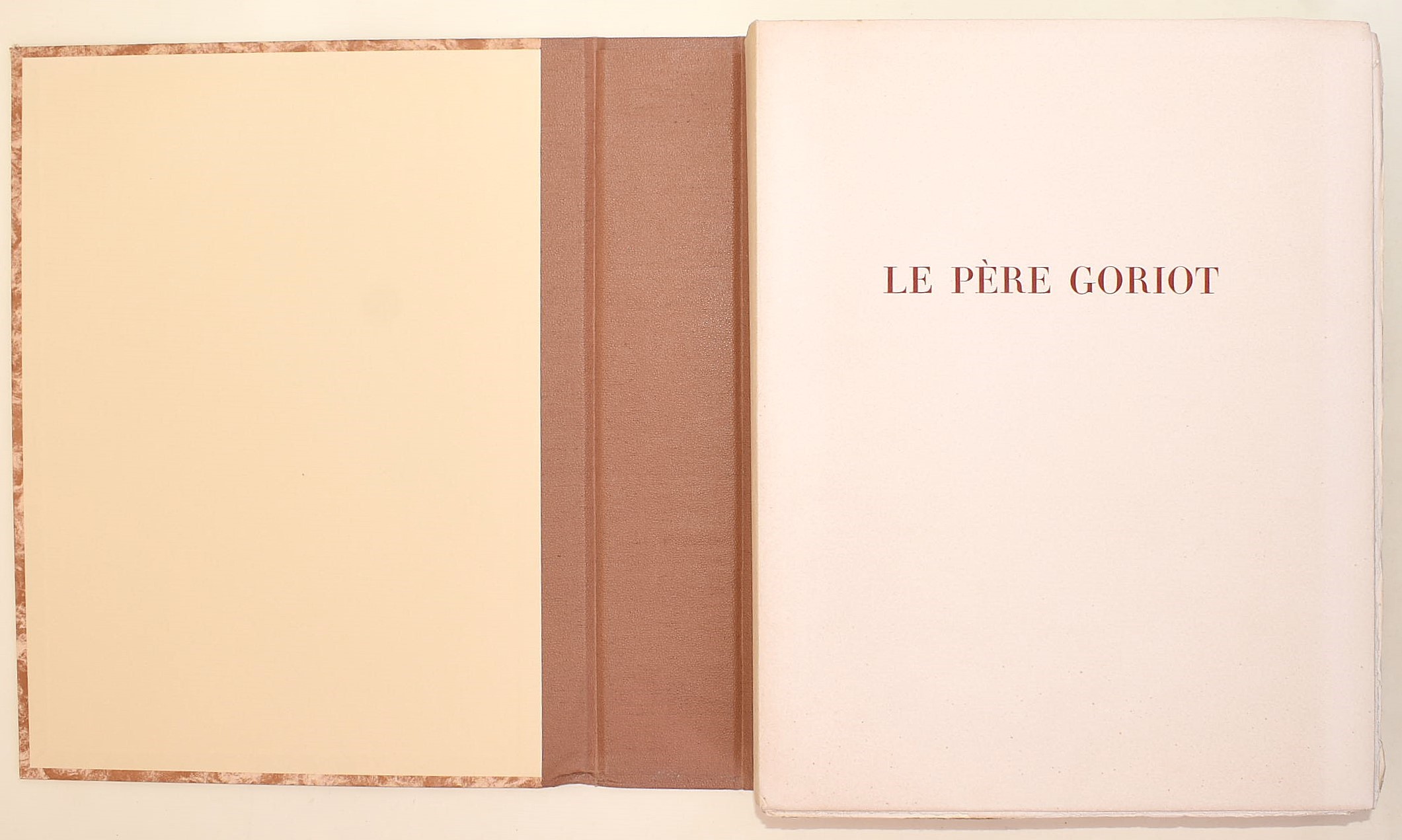 [firmato da Berty] de Balzac, Honoré: Le Père Goriot (1944) - volume speciale J