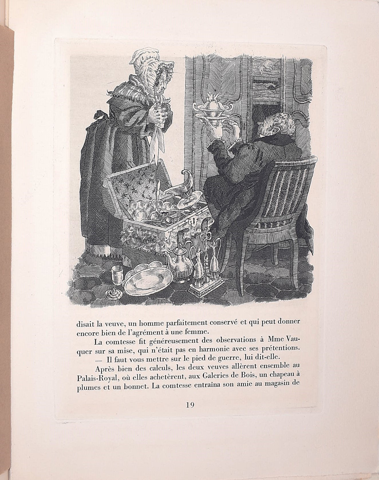 [firmato da Berty] de Balzac, Honoré: Le Père Goriot (1944) - volume speciale J