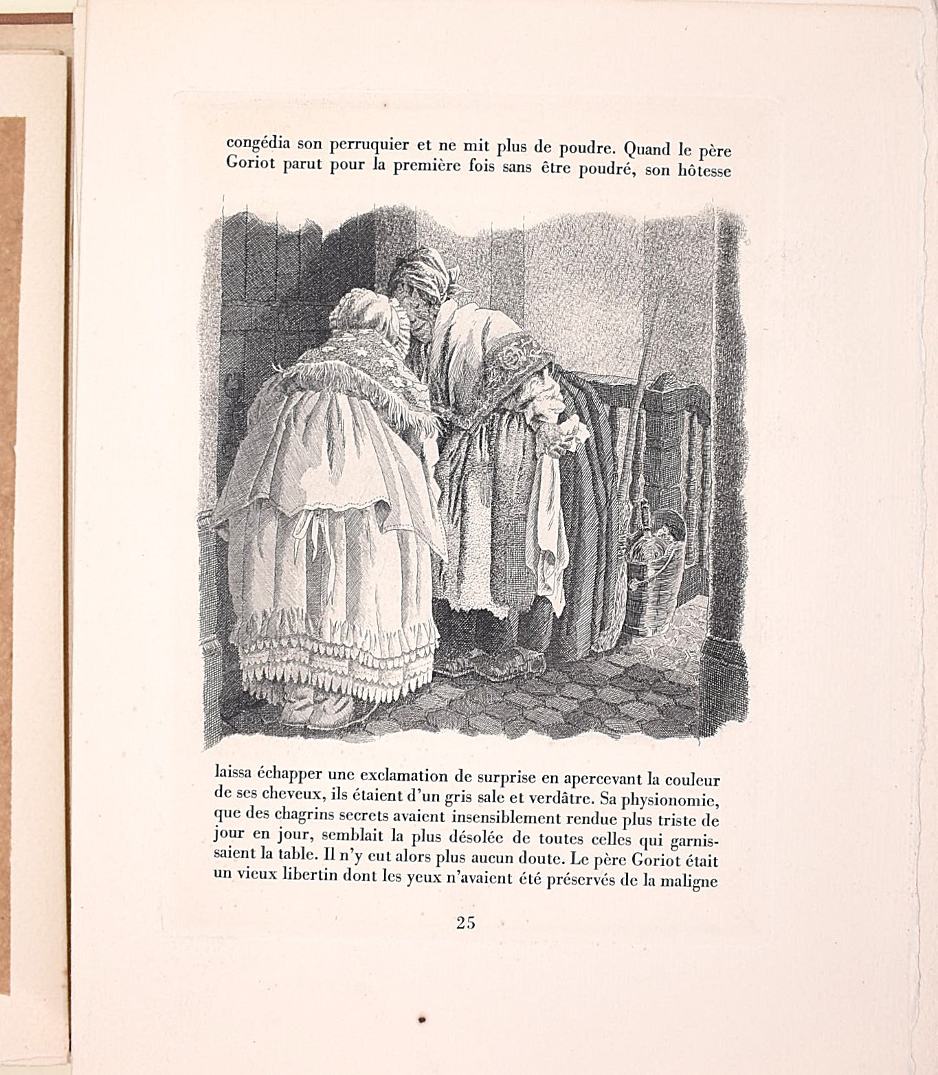 [firmato da Berty] de Balzac, Honoré: Le Père Goriot (1944) - volume speciale J