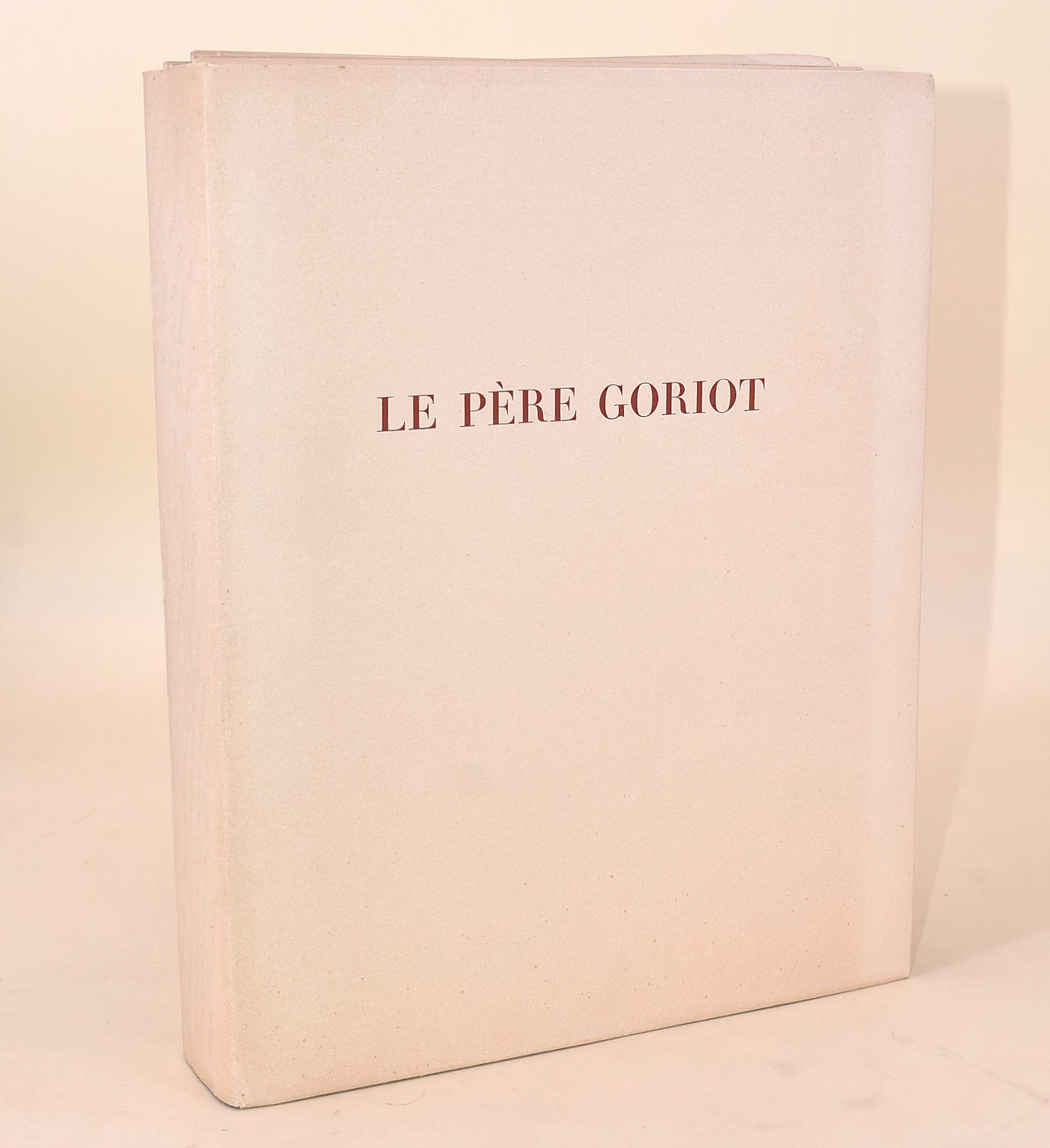 [firmato da Berty] de Balzac, Honoré: Le Père Goriot (1944) - volume speciale J