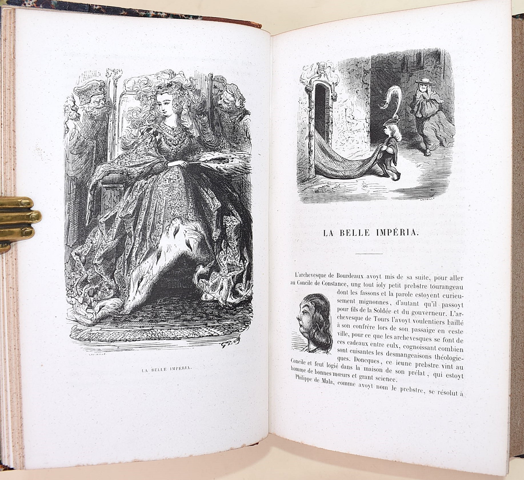 de Balzac, Honoré: Les Contes Drolatiques illustrato da Gustave Doré, 1855