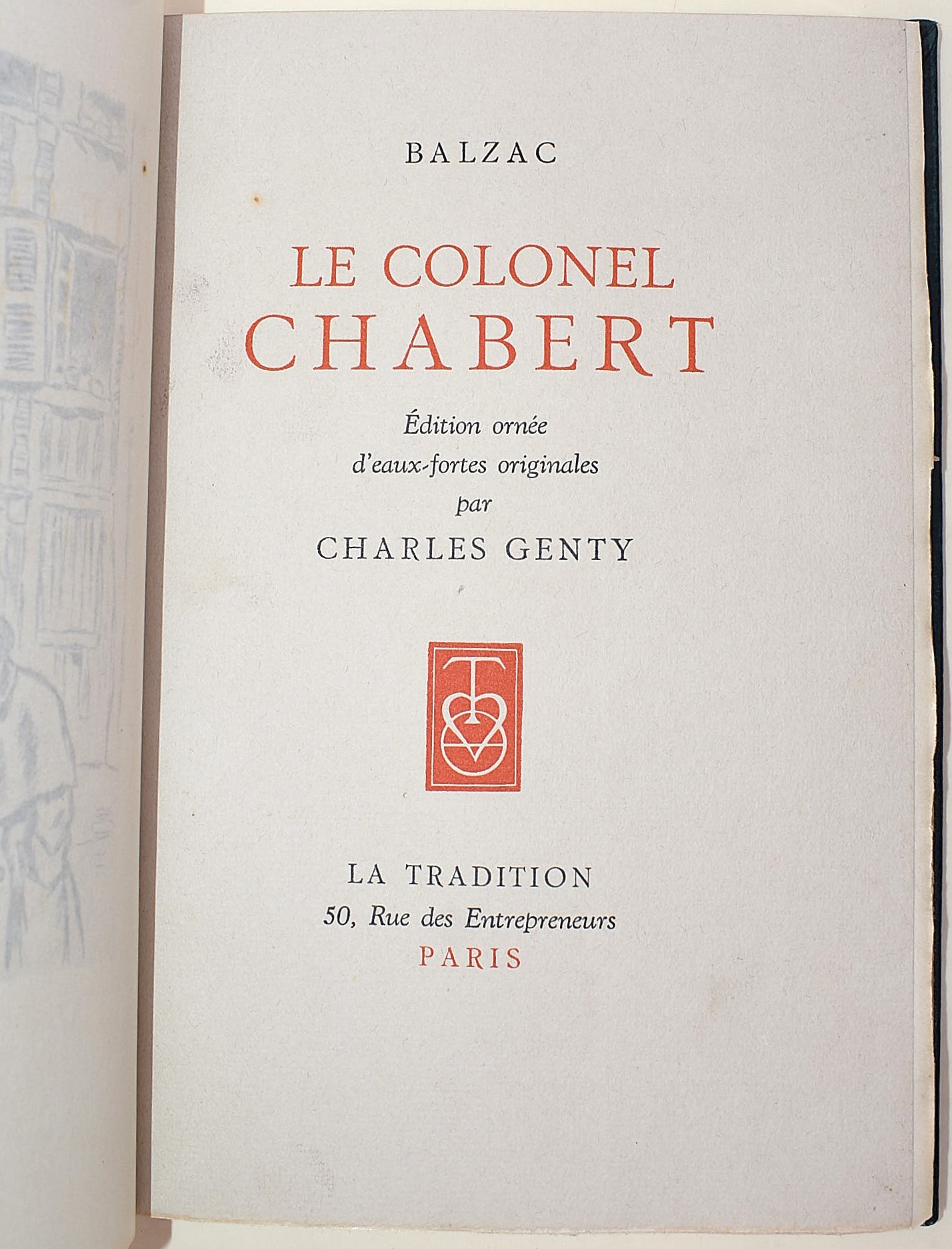 de Balzac, Honoré: Le Colonel Chabert, 1942 - n. 274/700