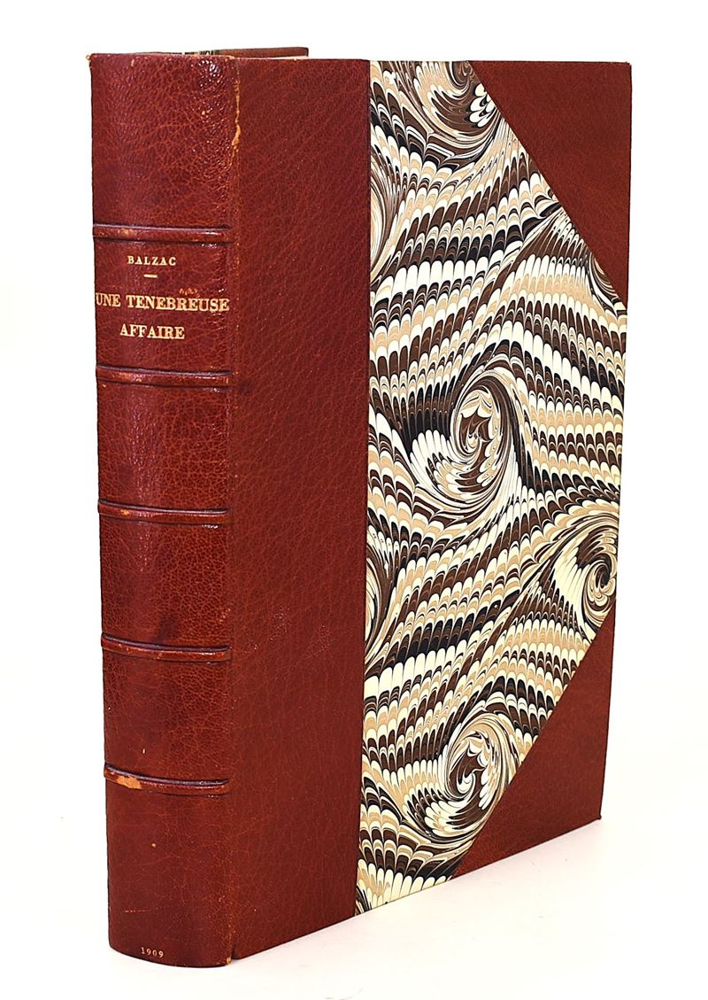 de Balzac, Honoré: Une ténébreuse affaire, 1909 - n. 50/300