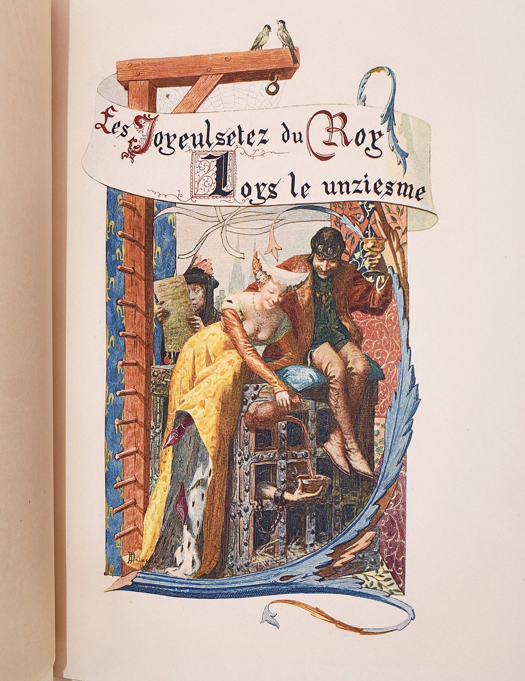 [Legatura M. Lortio] de Balzac, Honoré: Les joyeuzetés du roy Loys le unziesme, 1907 - n. 6/171