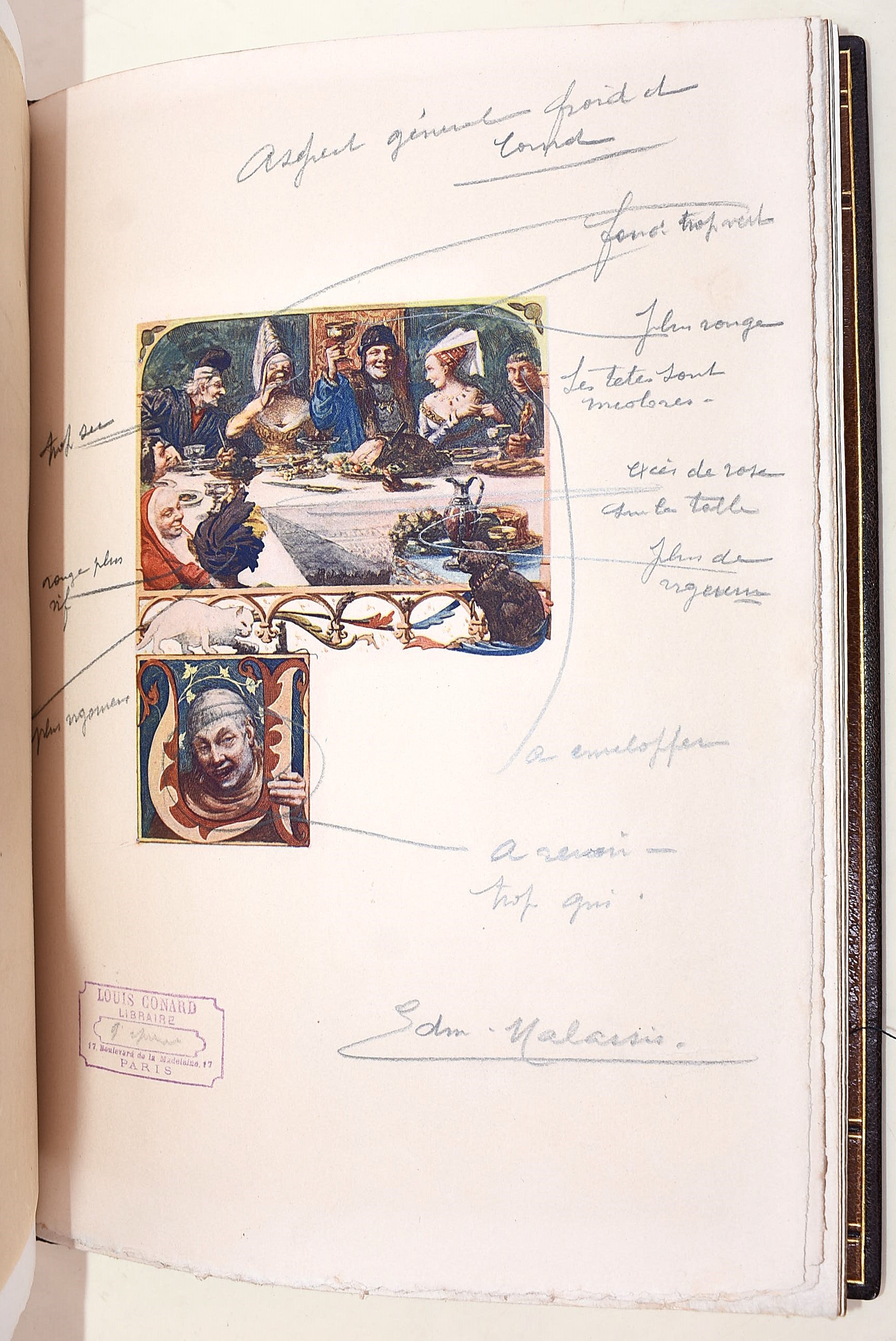 [Legatura M. Lortio] de Balzac, Honoré: Les joyeuzetés du roy Loys le unziesme, 1907 - n. 6/171
