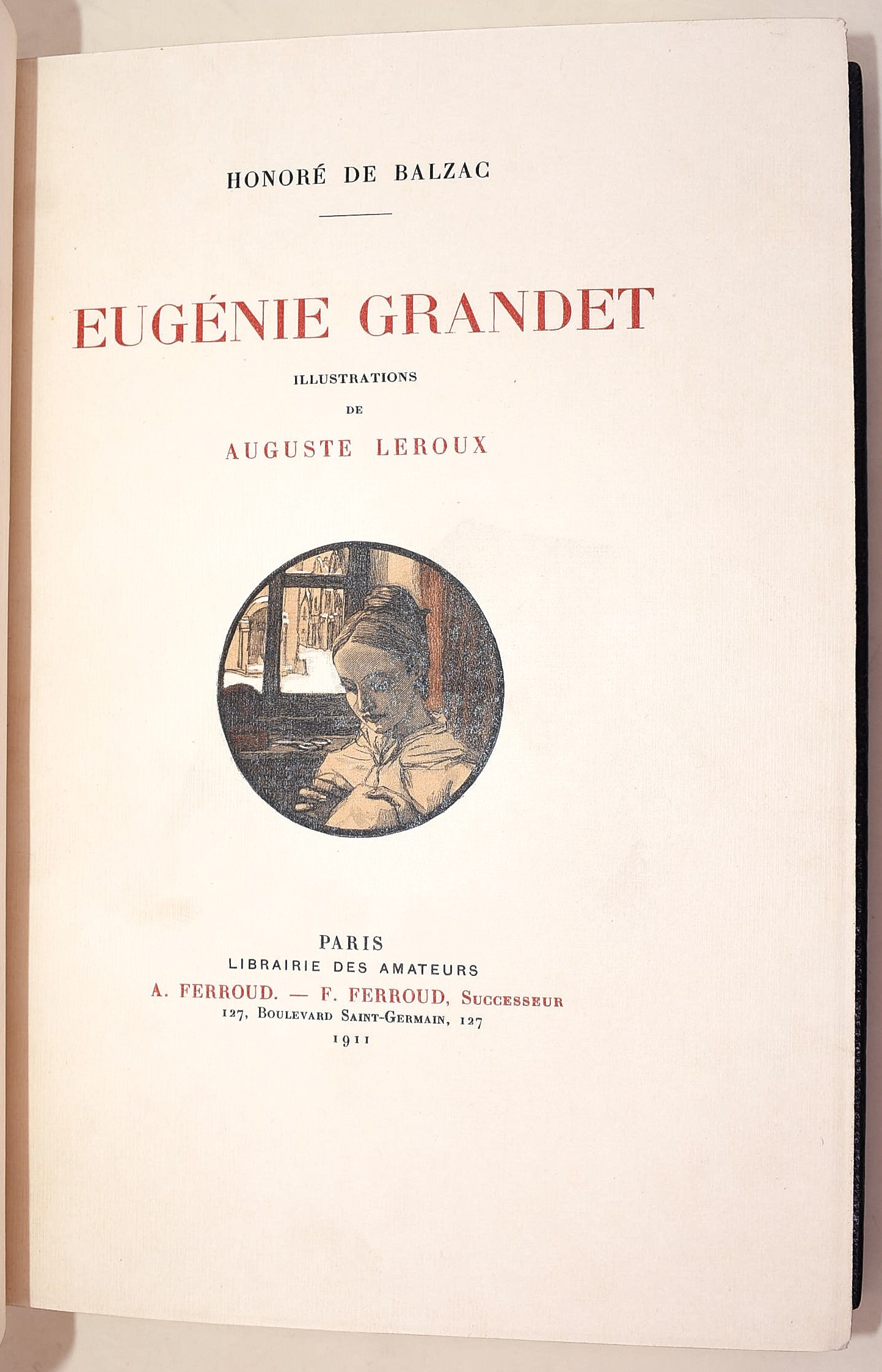 [Legatura P. Affolter 1928] de Balzac, Honoré: Eugénie Grandet, 1911 - Ad Personam