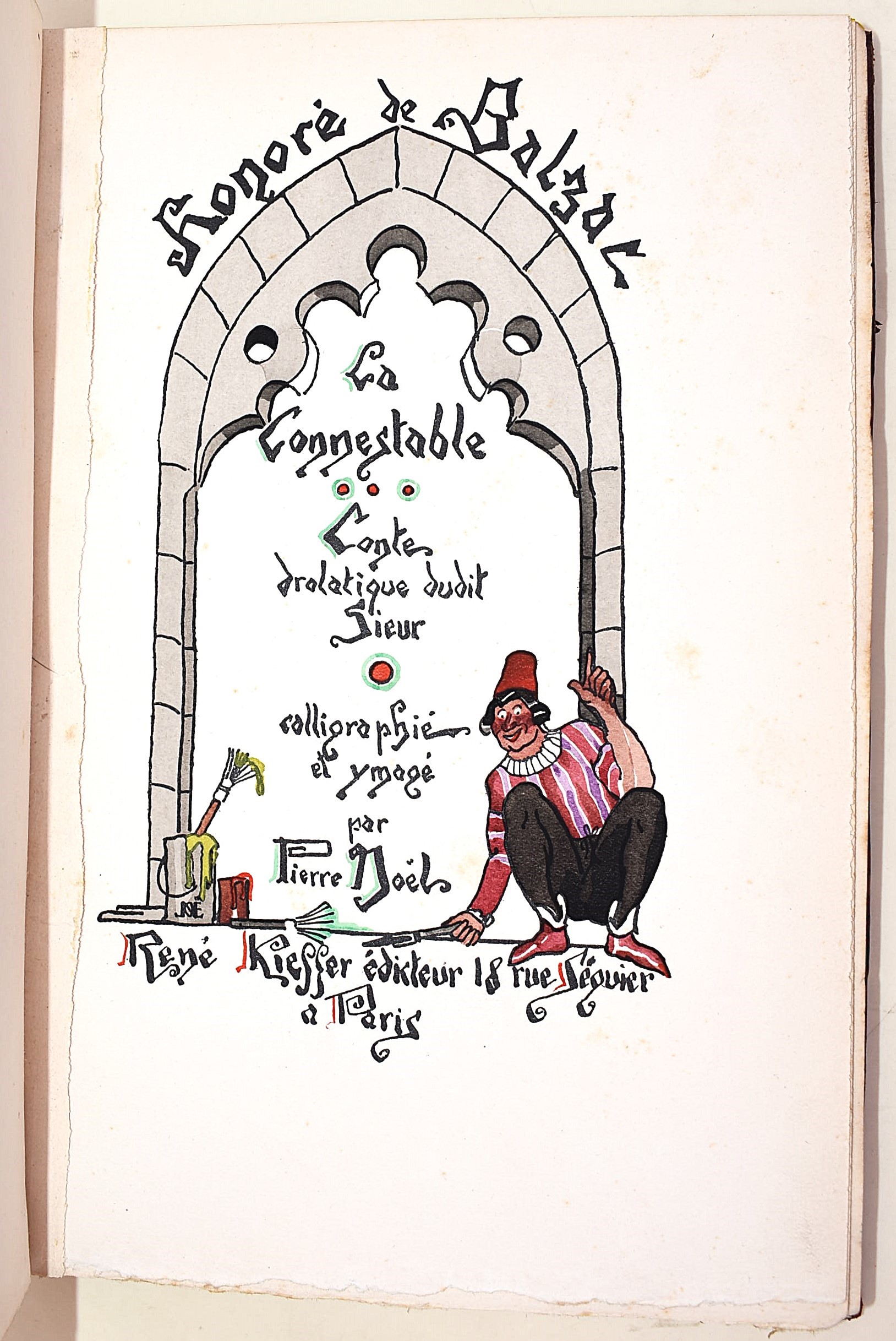de Balzac, Honoré: Le Connestable, 1927 - n. 92/600