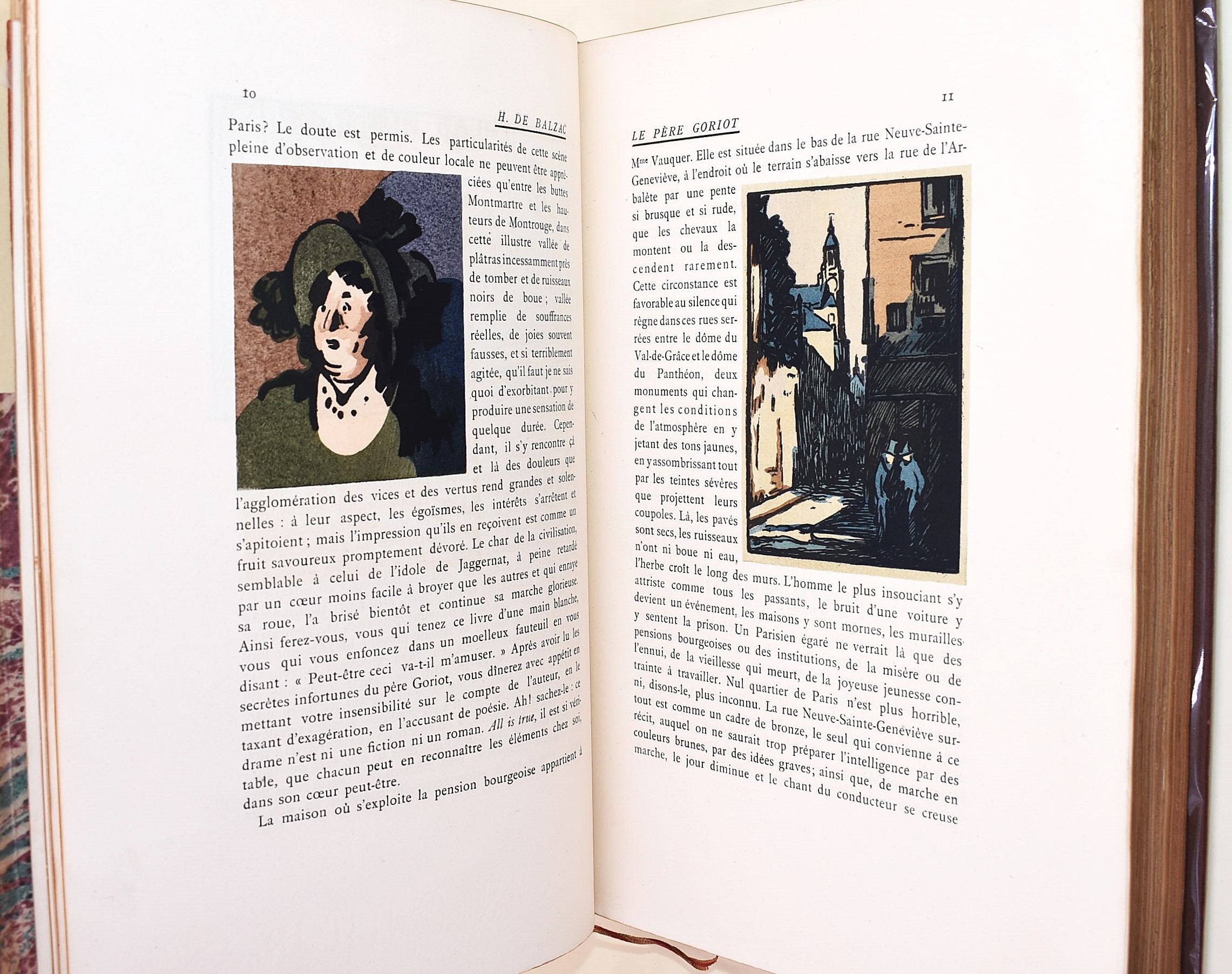 [Firma Kieffer] de Balzac, Honoré: Le Père Goriot, 1921-1922