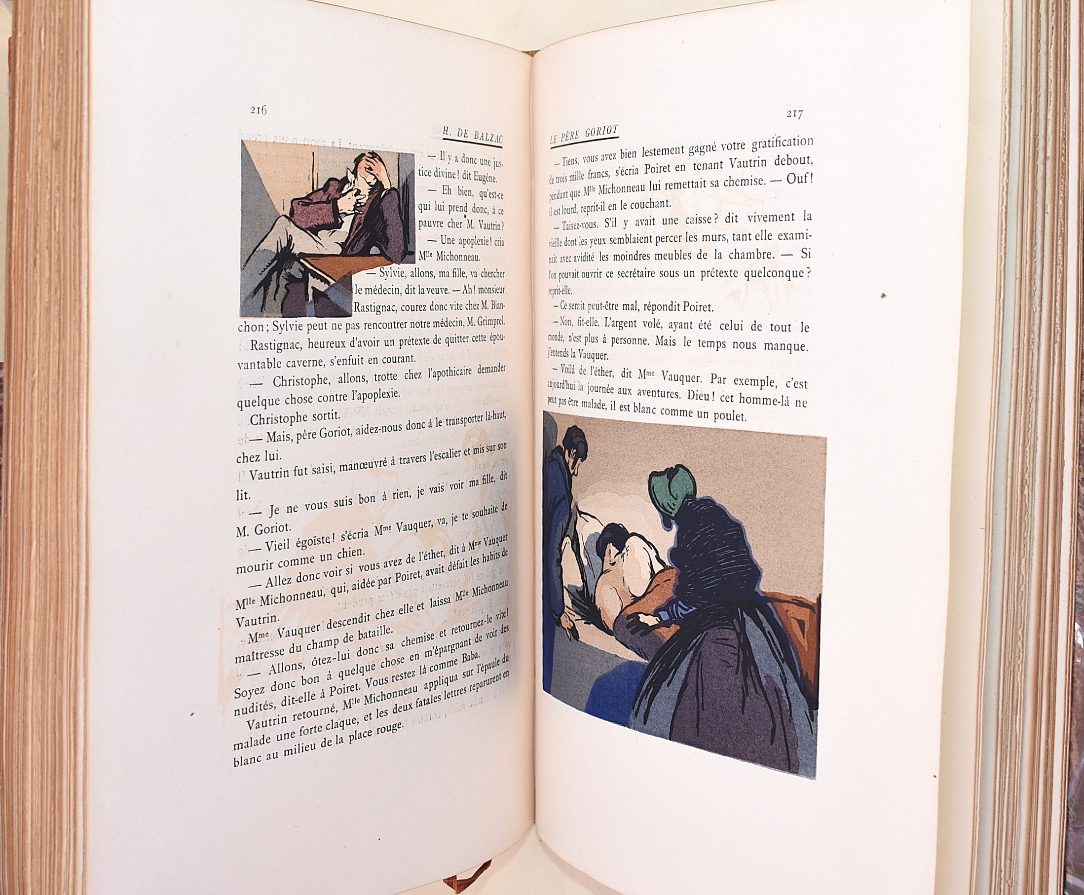 [Firma Kieffer] de Balzac, Honoré: Le Père Goriot, 1921-1922