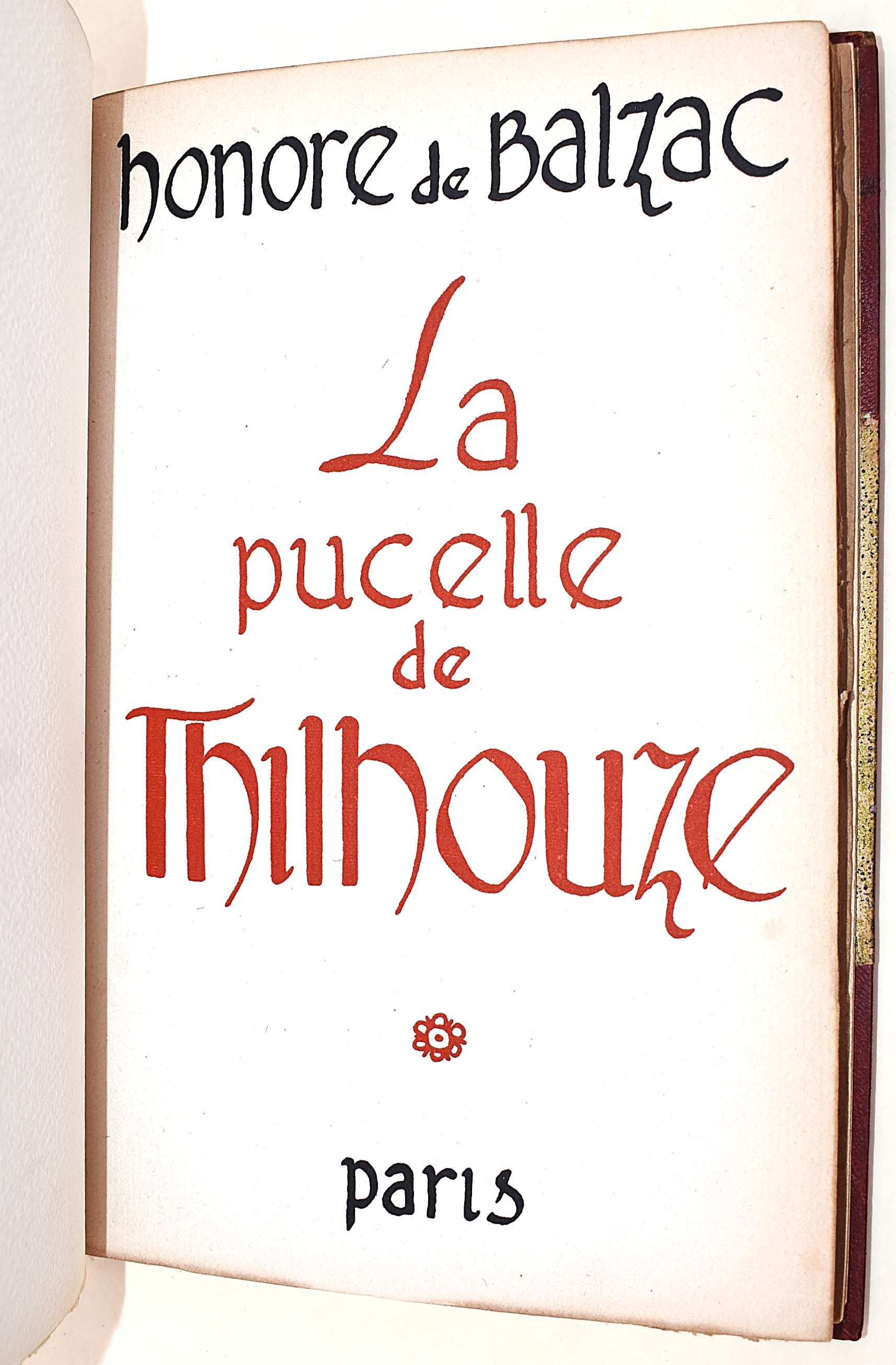 de Balzac, Honoré: La Pucelle de Thilhouze, 1945 - n. 94/180