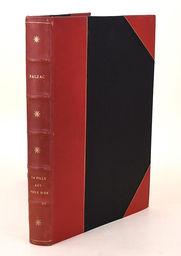 [Firma Lobel-Riche] de Balzac, Honoré: La fille aux yeux d'or, 1923 n. 461/500