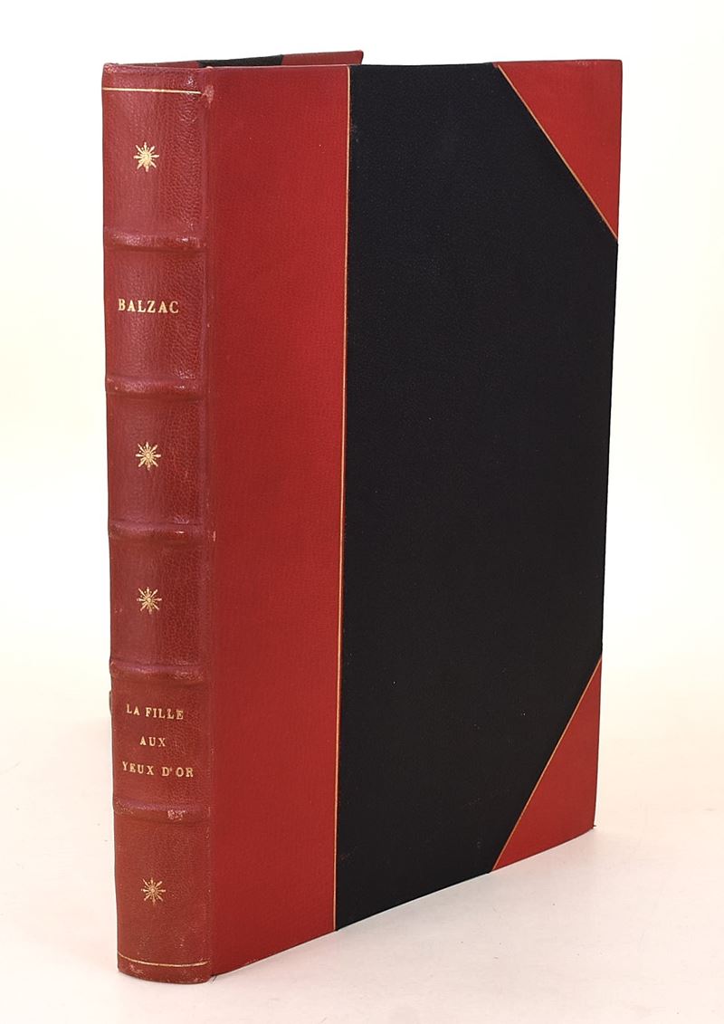 [Firma Lobel-Riche] de Balzac, Honoré: La fille aux yeux d'or, 1923 n. 461/500