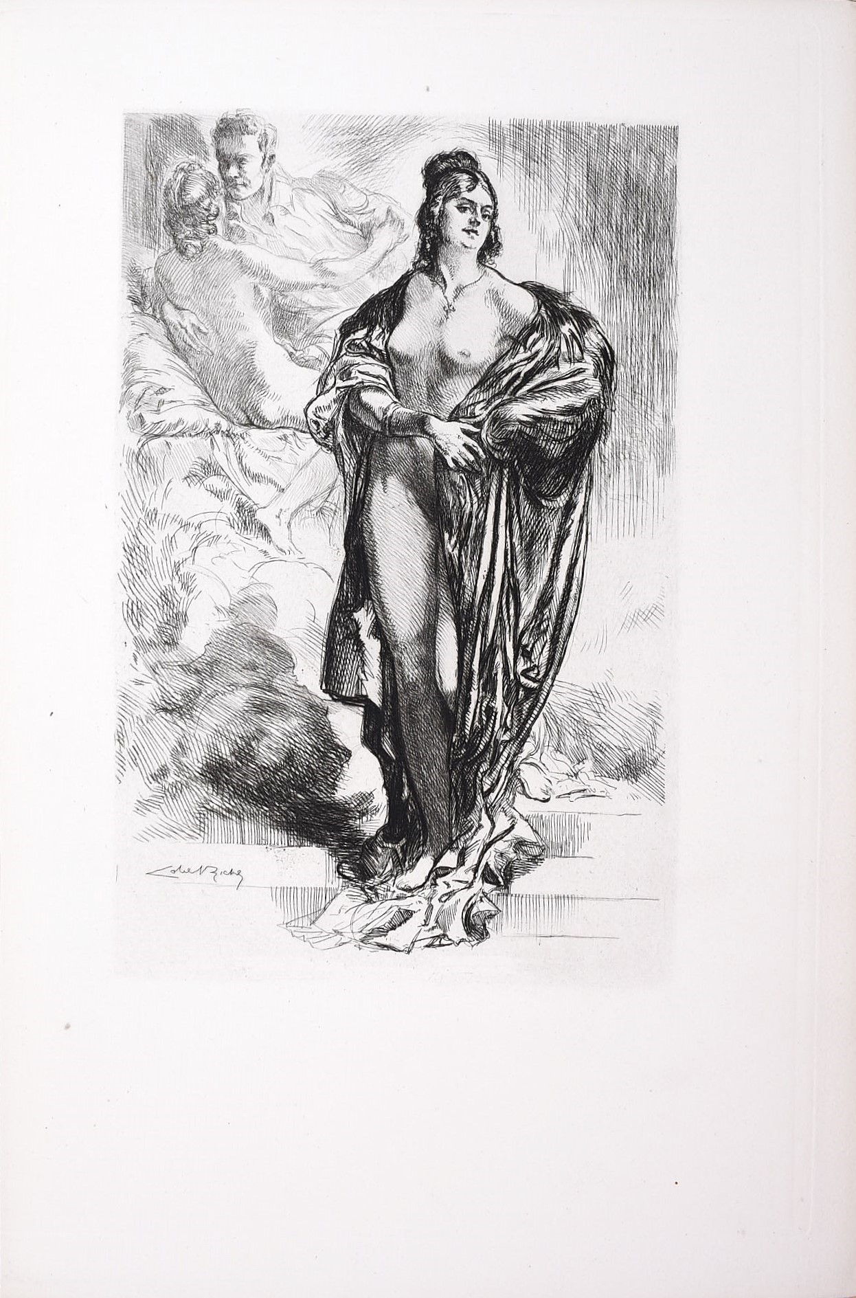 [Firma Lobel-Riche] de Balzac, Honoré: La fille aux yeux d'or, 1923 n. 461/500